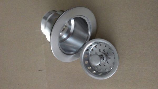 Lansdowne 90mm Wastes - Brushed Chrome Finish