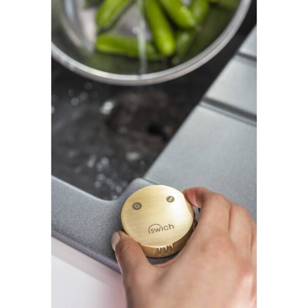 Swich Diverter Valve Round in Chrome with GAC Filter (soft water option) - Abode - Image 4