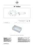 Belfast 30" Ceramic Sink Commercial Range - Shaws of Darwen - Image 2