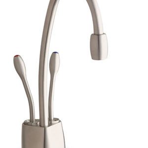 Steaming Hot and Cold Filtered Water Tap in Brushed Steel - Insinkerator