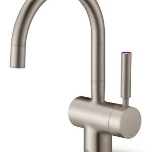 Steaming Hot and Cold Water Tap in Brushed Steel - Insinkerator