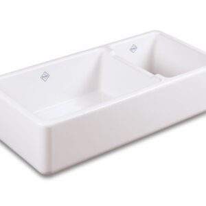 Edgeworth Ceramic Double Bowl Sink - Shaws of Darwen