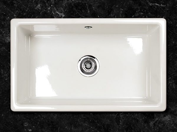 Ceramic Single Bowl Sink Inset  or Undermounted - Shaws of Darwen - Image 4
