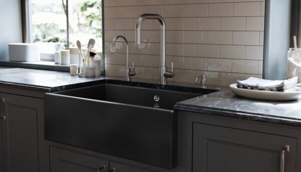 Shaker Single Bowl 800 Ceramic Sink - Shaws of Darwen - Image 4