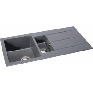 Zero Granite Inset sink 1.5 bowl with drainer - Abode
