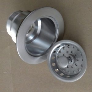 KSC1 Brushed Chrome waste and overflow