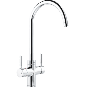 Pronteau Propure Mononbloc Swan Neck 4 n 1 Tap Chrome - Abode