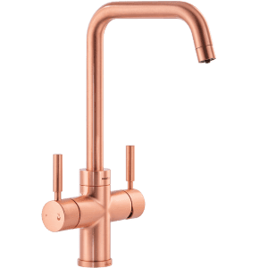 Pronteau Propure 4 in 1 Monobloc Quad tap in Urban Copper - Abode