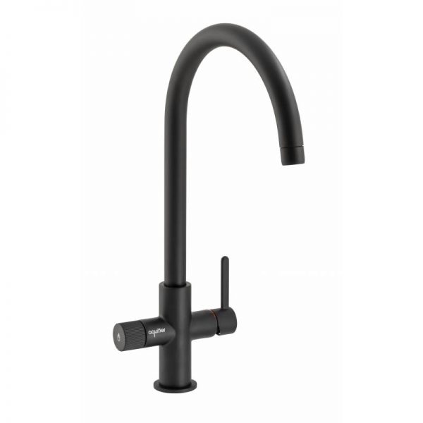Puria Cold Water Filter Tap in Matt Black - Abode