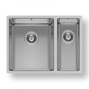 Astris 1.5 Bowl Brushed Stainless Steel Sink - Pyramis