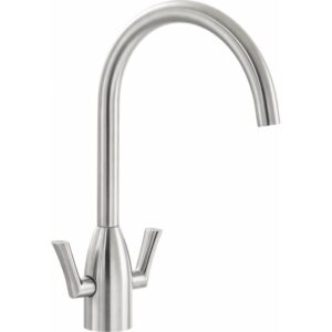 Airo Monobloc Tap in Stainless Steel - Abode