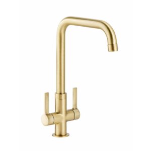 Pico Quad Tap Brushed Brass Finish - Abode