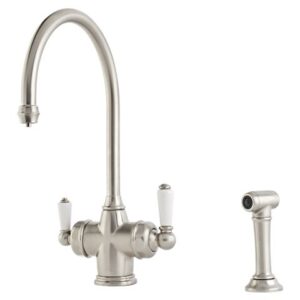 3-In-1 Instant Hot Water Collection Phoenician with Rinse In Chrome - Perrin & Rowe