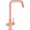 Prothia 3 n 1 Monobloc tap with quad shaped spout instant hot water tap - Abode - Image 4