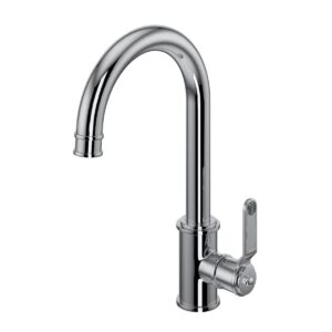 Armstrong Monobloc Mixer Tap With Textured Handle and single lever in Chrome - Perrin & Rowe