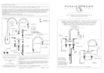 Armstrong Bridge Mixer Tap in Polished Chrome with Textured Handle - Perrin & Rowe - Image 4