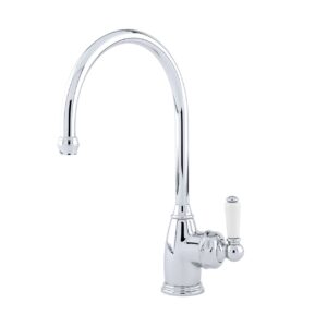 Phoenician Monobloc Sink Mixer Tap with single lever in Chrome - Perrin & Rowe