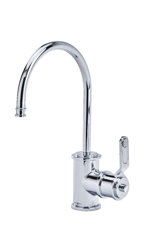 Armstrong Mini Filtration Tap Drinking Water Tap with textured handle in Chrome - Perrin & Rowe