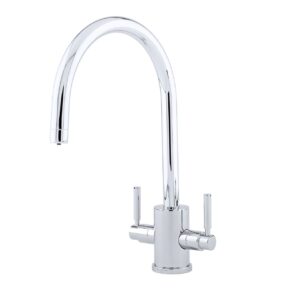 Juliet Round Monobloc Tap with C Spout in Chrome - Perrin & Rowe