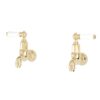 Ionian (were Mayan )Deck Mounted Bibcock taps with Porcelain Levers in Chrome - Perrin & Rowe - Image 4