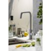 Althia Single Lever Tap Scandi Grey - Abode