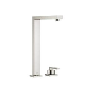 Lot 2 Hole Mixer Tap in Brushed Platinum with individual rosettes - Dornbracht