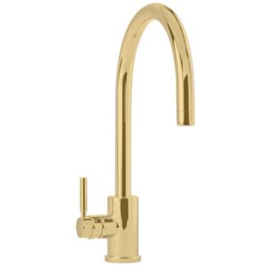 Juliet Tap with pull-down rinse in Gold - Perrin & Rowe