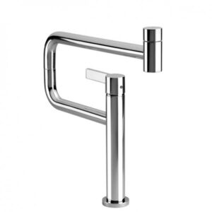 Tara Ultra Pivot Pot Filler Platinum- Dornbracht