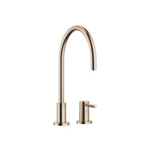 Tara two-hole mixer tap in Brushed Champagne- Dornbracht