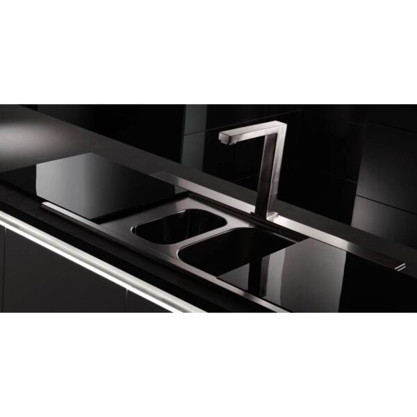 Maxim 1.5 Bowl & LH Drainer in Stainless Steel - Abode - Image 3