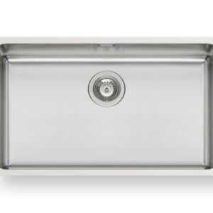 Lydia Brushed Stainless Steel Sink - Pyramis