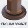Provence 3 in 1 instant hot water tap in English Bronze with Rinse - Perrin & Rowe - Image 2