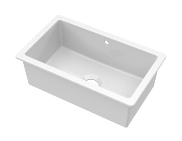 Inset or Undermount Ceramic Sink - Regis