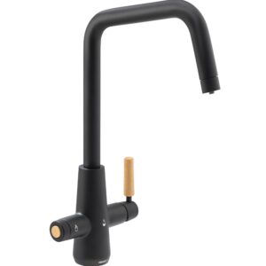 Scandi-E 4 N 1 Pronteau Steaming Hot & Filtered Cold Tap Matt Black - Abode