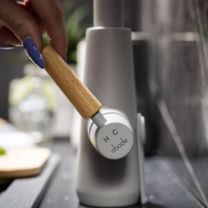 Scandi-E 4 in 1 Filtered Cold and Steaming Hot Water Tap Scandi Grey Pronteau - Abode