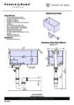 Perrin & Rowe Stainless Steel Sink 200 mm - PR2620SS - Image 2