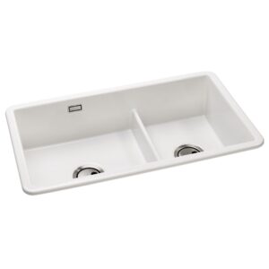 Sandon 1.75 Bowl Inset/undermount Ceramic Sink -  Abode