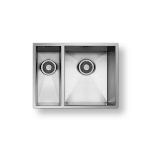 Tetragon 1.5 Sink in Brushed Stainless Steel - Pyramis