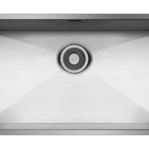 Tetragon Large Single Bowl Sink - Pyramis