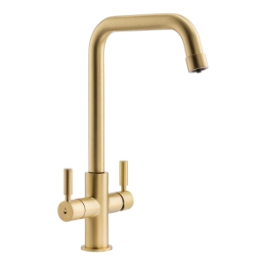 Persona Boiling Water Tap Brushed Brass - Abode